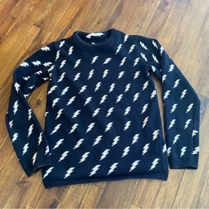 H&M Lighting Bolt Sweater